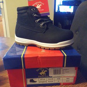 Beverly Hills Polo Club black boots